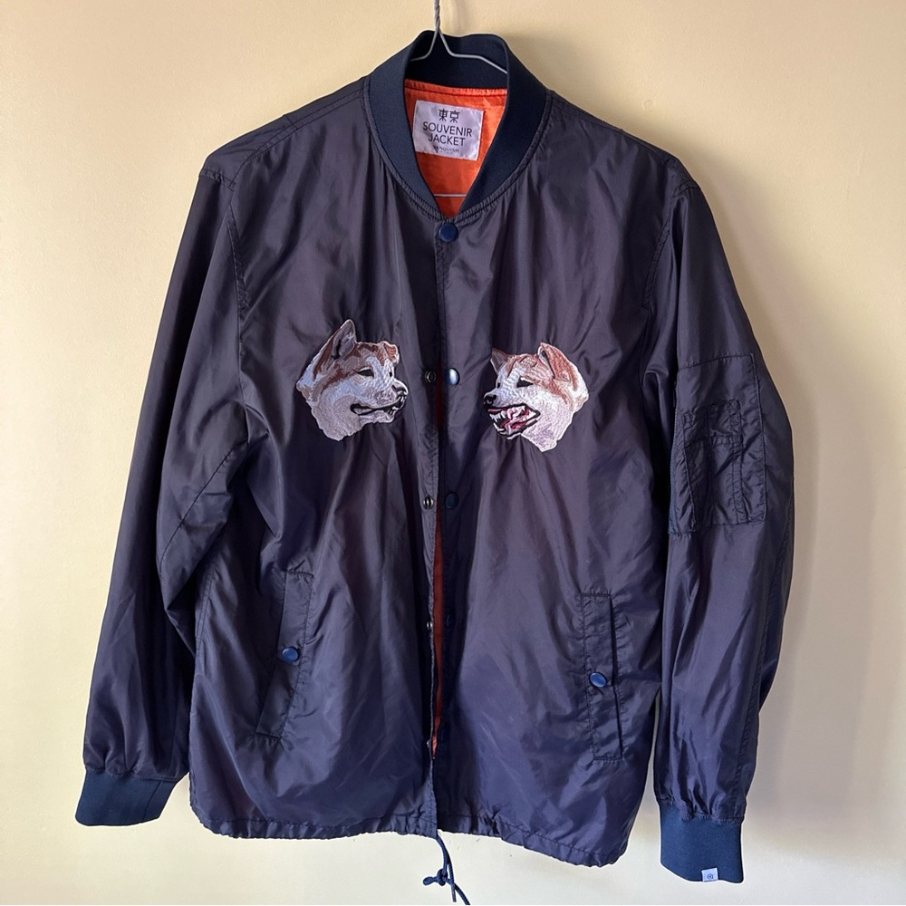 Vanquish denim fragment shibuya souvenir jacket